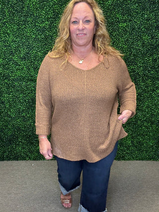 Chic & Simple Brown Sweater