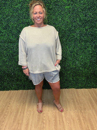 New In/Very J Chambray Short