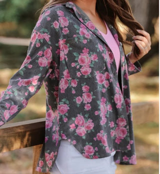 Rosie Refined Denim Shacket-Jess Lea