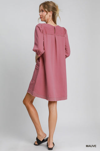French Terry Mini Dress FINAL SALE