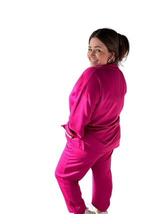 Hot Stuff Pullover Top and Bottom Set