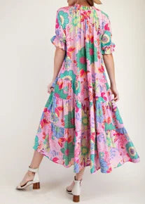 Easel Blossom Breeze Pink Maxi