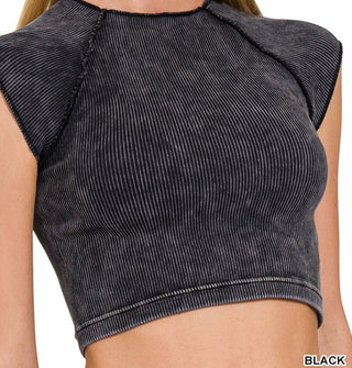 Seamless Ribbed Crop Top