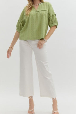 Entro Lime Cutie Top