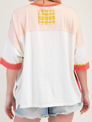 Flower Patch Floral Top-Easel