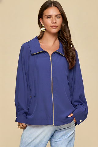 Lightweight A-Line Jacket by Dear Scarlett