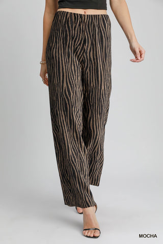 Velvet Vibe Pleated Pant