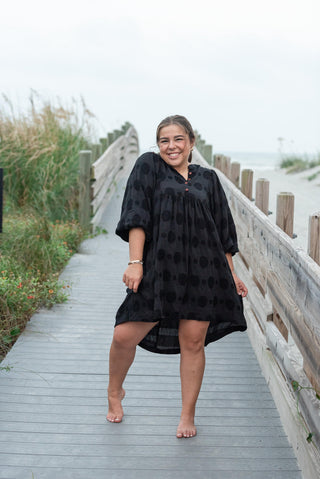 Disco Polka Dot Dress