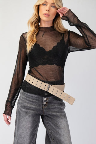 Sheer Beauty Top