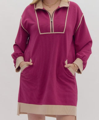 Magenta Dress-FINAL SALE