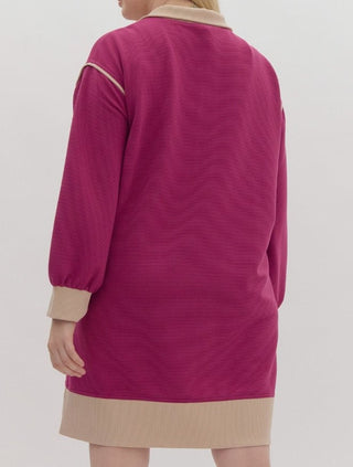 Magenta Dress-FINAL SALE