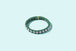 Green w/ Pink Circle Stones - Zoe