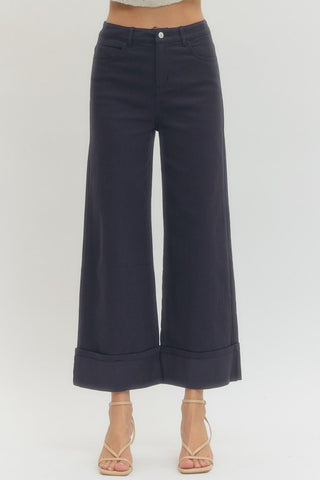Entro Mid Rise Flare Pants