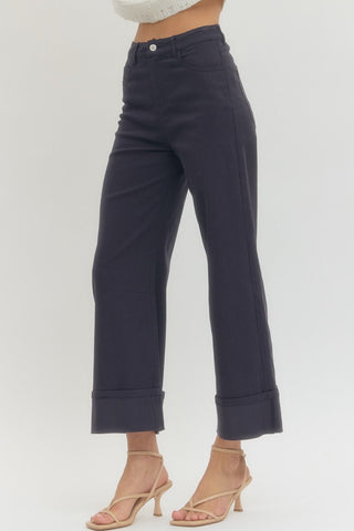 Entro Mid Rise Flare Pants