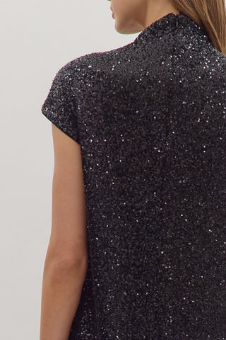 Sequin Spark Mini Dress