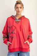 Easel Daisy Patch Pullover