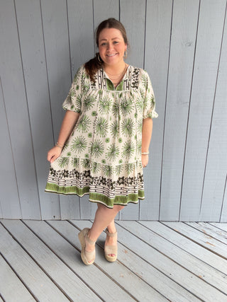 Garden Getaway Dress-Umgee