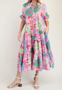 Easel Blossom Breeze Pink Maxi