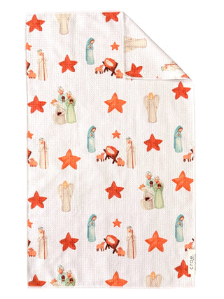 O Holy Night: Double-Sided Hand Towel