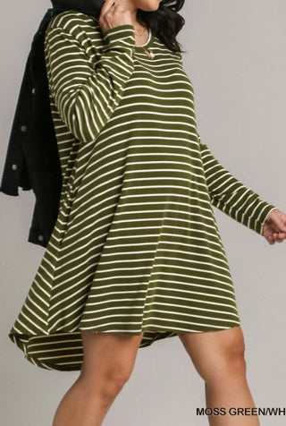 Umgee Striped Cutie Dress FINAL SALE