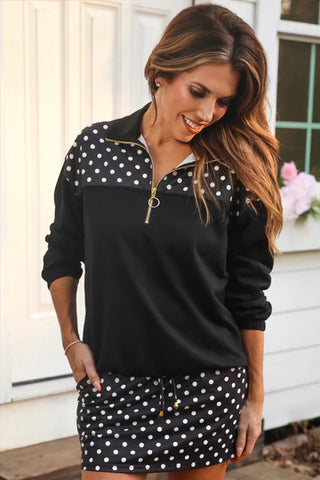 Jess Lea Mia Polka Dot Pullover