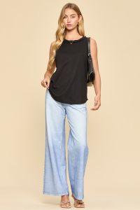 Waffle Knit Tank Top by Andree by Unit